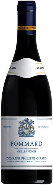 Вино Domaine Philippe Girard  Pommard Vieilles Vignes AOC 2020 750 мл