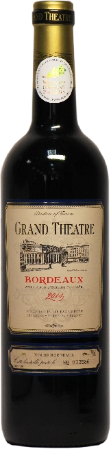 Вино Grand Theatre Bordeaux Superieur  2014 750 мл