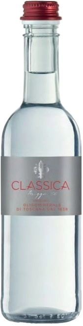 Вода Classica Sparkling Glass Классика Газированная в стеклянной бутылке 375 мл