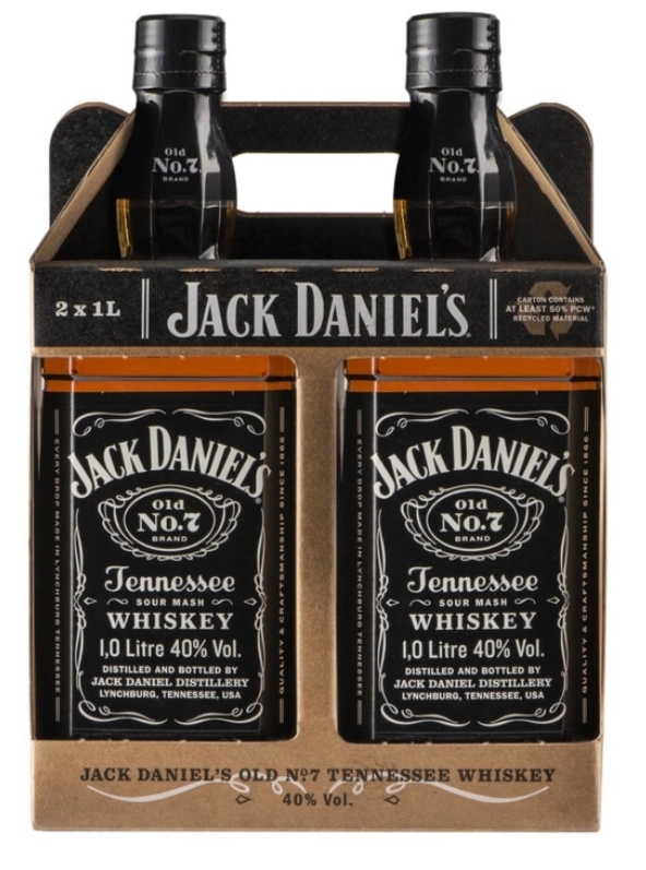 Виски Jack Daniel's gift box Twin Pack 1000 мл