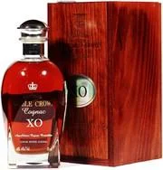 Коньяк Domaines Francis Abecassis Double Crown XO wooden box  Домен Фрэнсис Абекассис Дабл Краун XO  в деревянной коробке 700 мл
