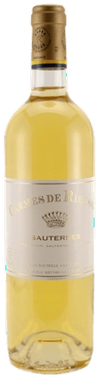 Вино Les Carmes de Rieussec Sauternes AOC Ле Карм де Рьёсек Cотерн AOC 2019 750 мл