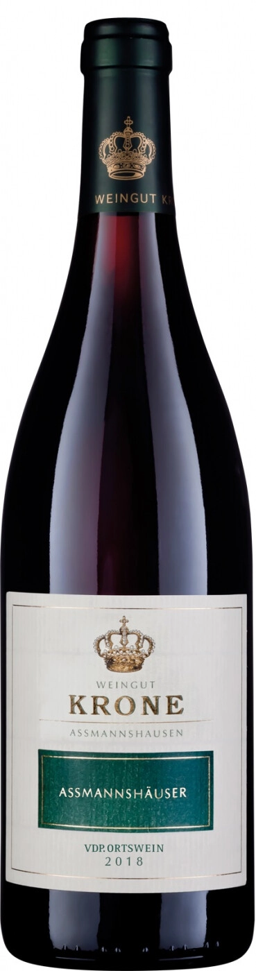 Вино Weingut Krone Assmannshauser Spatburgunder Вайнгут Крон Ассмансхаузер Шпетбургундер 2018 750 мл 12.5%