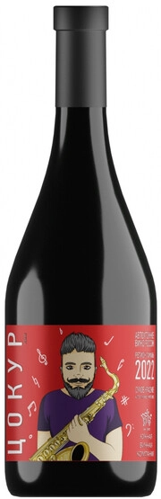 Вино ЮВК  Цокур  АВТОХТОННОЕ красное сухое  2022 750 мл