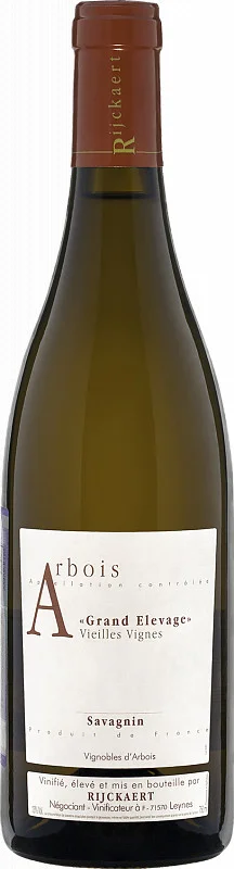 Вино Grand Elevage Vieilles Vignes Arbois AOC Domaine Rijckaert Гран Эльваж Вьей Винь Арбуа AOC Домэн Райкарт 2017 750 мл