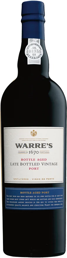 Вино Warre’s Late Bottled Vintage Porto DOC Уор'с Лэйт Ботлд Винтаж Порт 2004 750 л