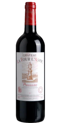 Вино Chateau La Tour l’Aspic,Пойяк. Шато ля Тур л'Аспик сухое 2008 0.75