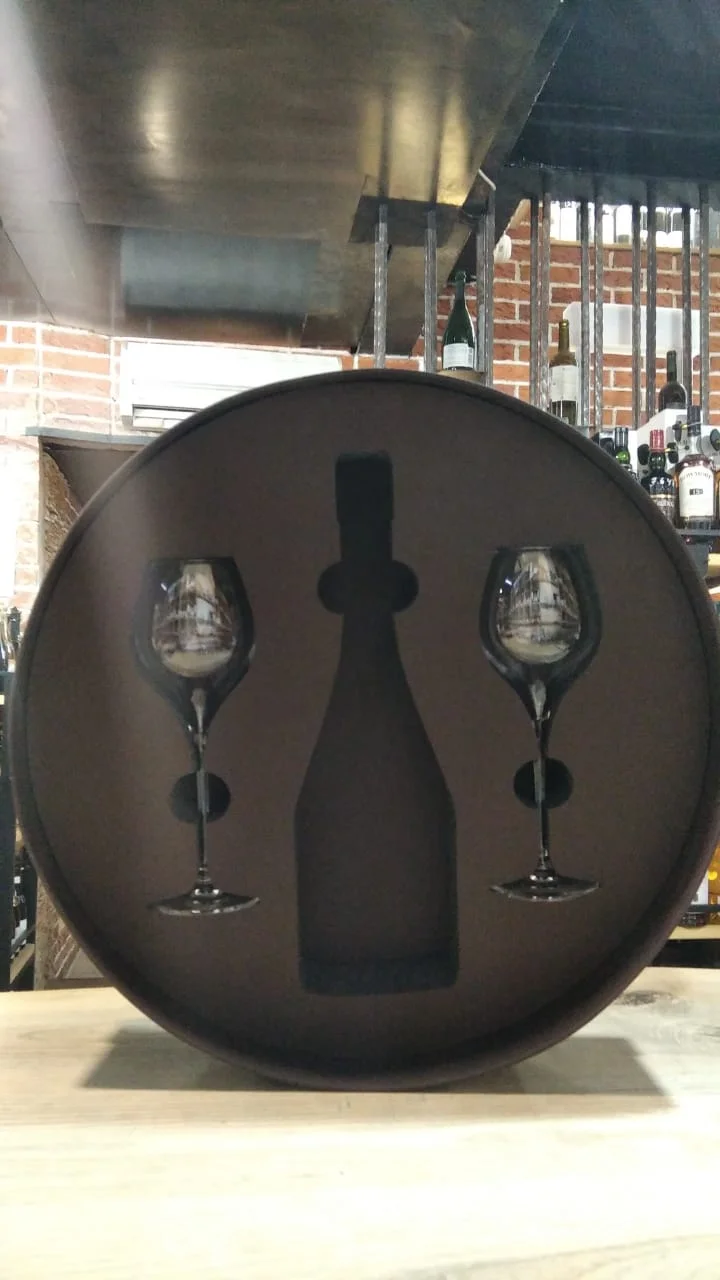 Набор Коробка для Шампани с 2-мя бокалами