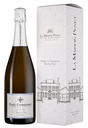 Шампанское Maison Alexandre Penet  Terroir & Sens Grand Cru  в подарочной упаковке 750 мл 2015  12%
