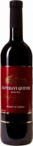 Вино Vazi + Saperavi Kvevri  Саперави Квеври 2014 750 мл