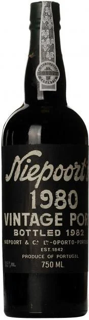 Вино Niepoort Vintage Port 1980 Нипорт Винтаж Порт 1980  750 мл