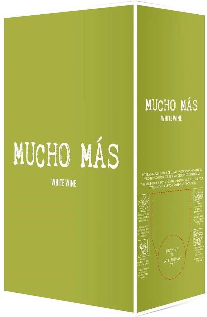 Вино Felix Solis Mucho Mas white Semi-Dry bag-in-box  3 л
