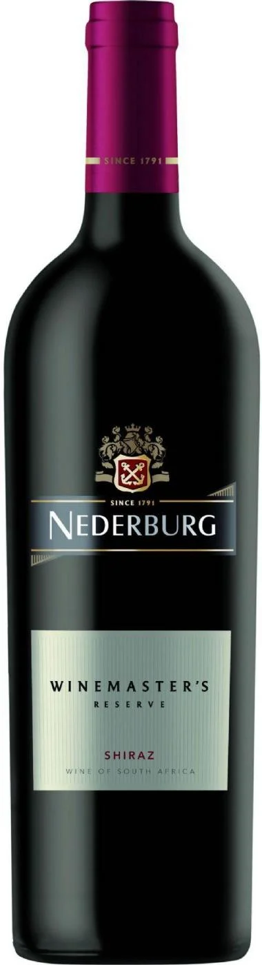 Вино Nederburg Winemaster's Reserve Shiraz Вайнмайстрс Резерв Шираз 2014 750 мл