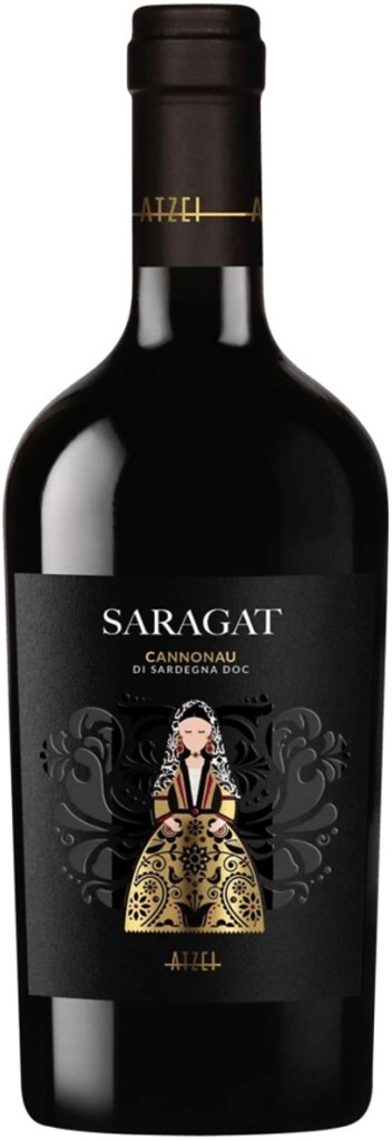 Вино Cannonau   di Sardegna Saragat Atzei 2020  750 мл  13,5%