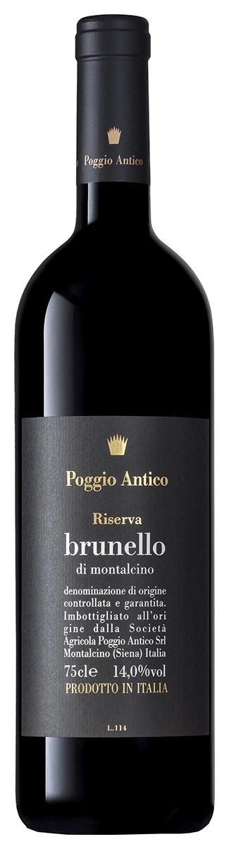 Вино  Poggio Antico  Brunello di Montalcino Riserva  2018  1500 мл