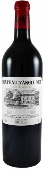 Вино Chateau d'Angludet  Margaux AOC  2012 750 мл