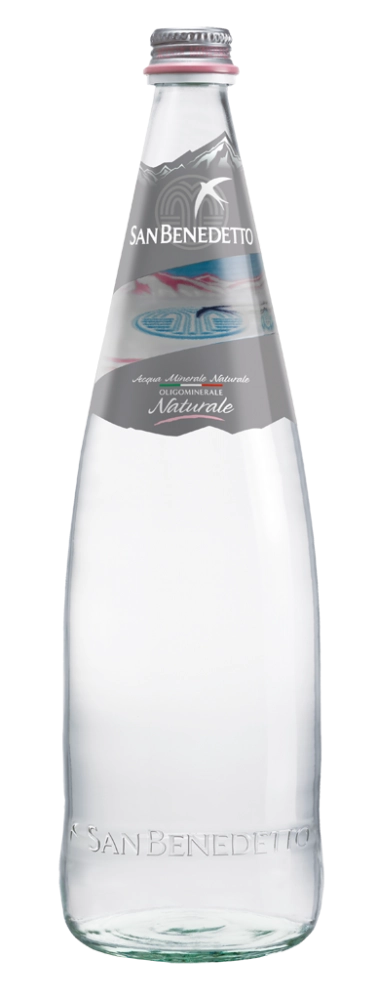 Вода San Benedetto Still Glass Сан Бенедетто негазированная в стеклянной бутылке 1000 мл