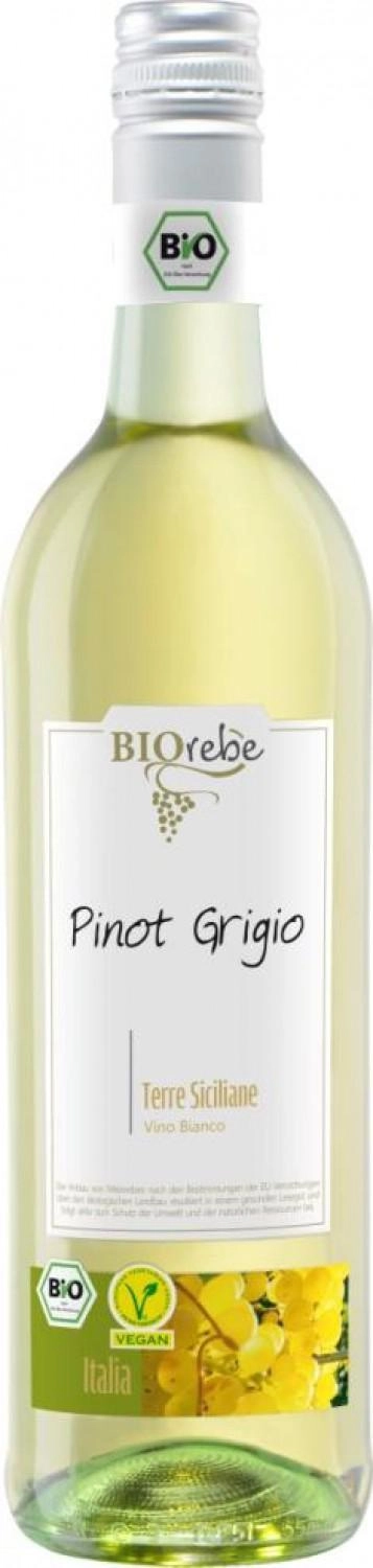Вино BIOrebe Pinot Grigio  IGP (Bio  Vegan) 750 мл