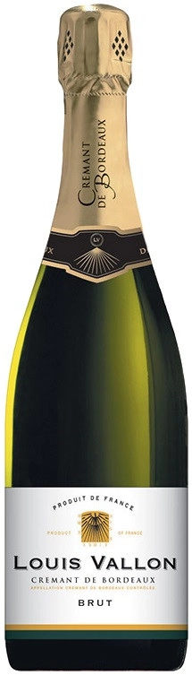 Игристое вино Louis Vallon Crémant de Bordeaux Brut  750 мл