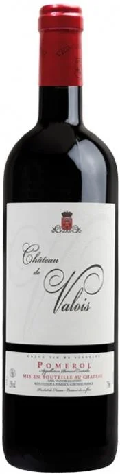 Вино Chateau de Valois, Pomerol AOC, Шато де Валуа, Помроль AOC, 2007, 750 мл