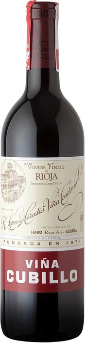 Вино Vina Cubillo Crianza, Rioja DOC  Винья Кубийо Крианса 2013 750 мл