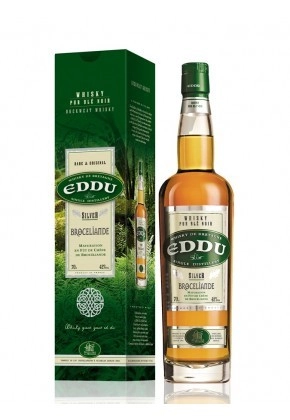 Виски  Eddu Silver whisky de Bretagne Broceliande  700 мл