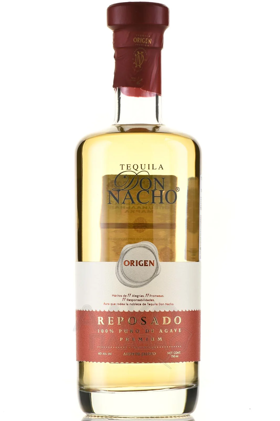 Текила Don Nacho Origen Reposado 100% Agave  750 мл