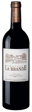 Вино  Chateau La Brande, Castillon Cotes de Bordeaux  Шато Ла Бранде. Кастильон Кот Де Бордо 2018  750 мл