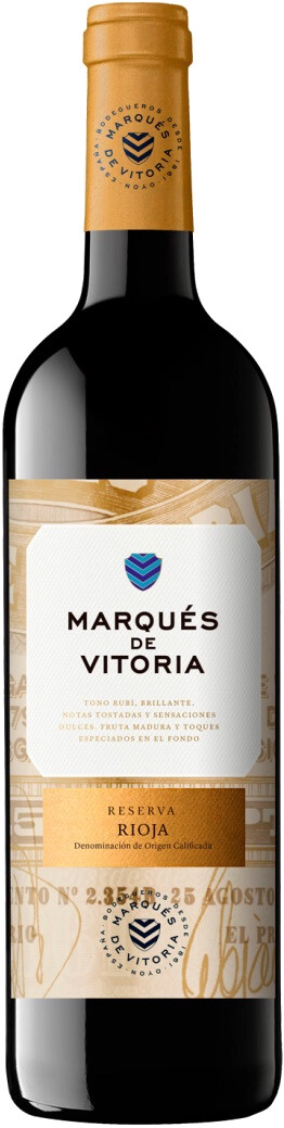 Вино Marques de Vitoria Reserva Rioja  2017  750 мл