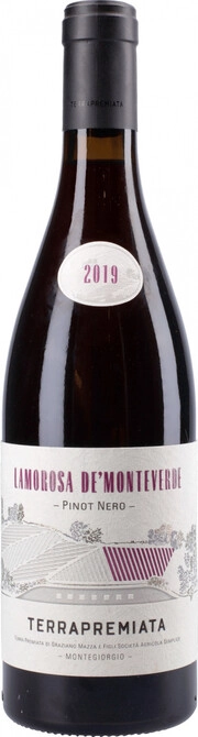 Вино  TerraPremiata  Lamorosa de'Monteverde Pinot Nero Marche IGT 2019 750 мл  13 %