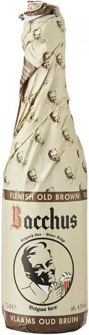 Пиво Van Honsebrouck Bacchus" Flemish Old Brown  Ван Хонзебрук Бахус" Флемиш Олд Браун стекло 375 мл