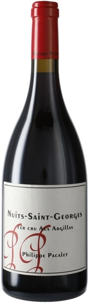 Вино Philippe Pacalet Aux Argillas Nuits-St-Georges 1er Cru AOC  Филипп Пакале Оз Аржийа Нюи-Сен-Жорж Премье Крю AOC  2015 750 мл
