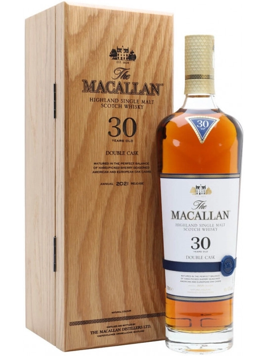 Виски Macallan  Double Cask   30 Years Old  700 мл 43%