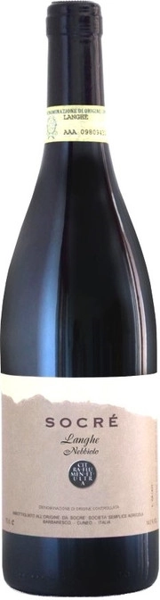 Вино Socre Langhe Nebbiolo DOC Сокре Ланге Неббиоло 2014 750 мл