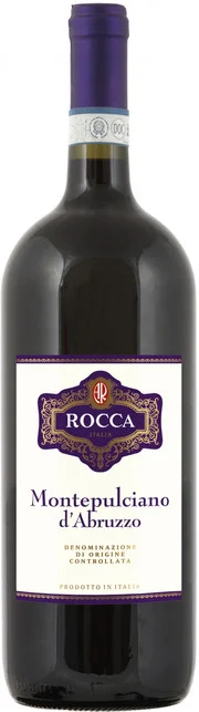 Вино Rocca    Montepulciano d'Abruzzo DOC  Рокка   Монтепульчано д'Абруццо  1500 мл