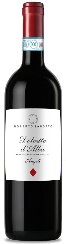 Вино Roberto Sarotto  Dolcetto D' Alba Angeli   Роберто Саротто   Дольчетто Д' Альба  Анжели 750 мл