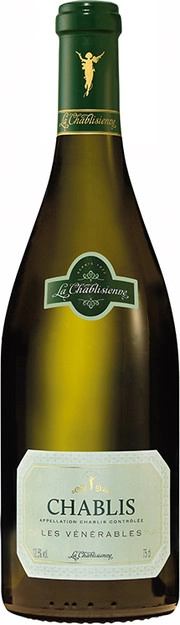 Вино La Chablisienne Chablis AOC Les Venerables Vielles Vignes Шабли АОС Ла Шаблизьен Ле Венерабль Вьей Винь  2020 750 мл