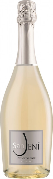 Игристое вино  San Jeni  Prosecco DOC Extra Dry  2020 750 мл