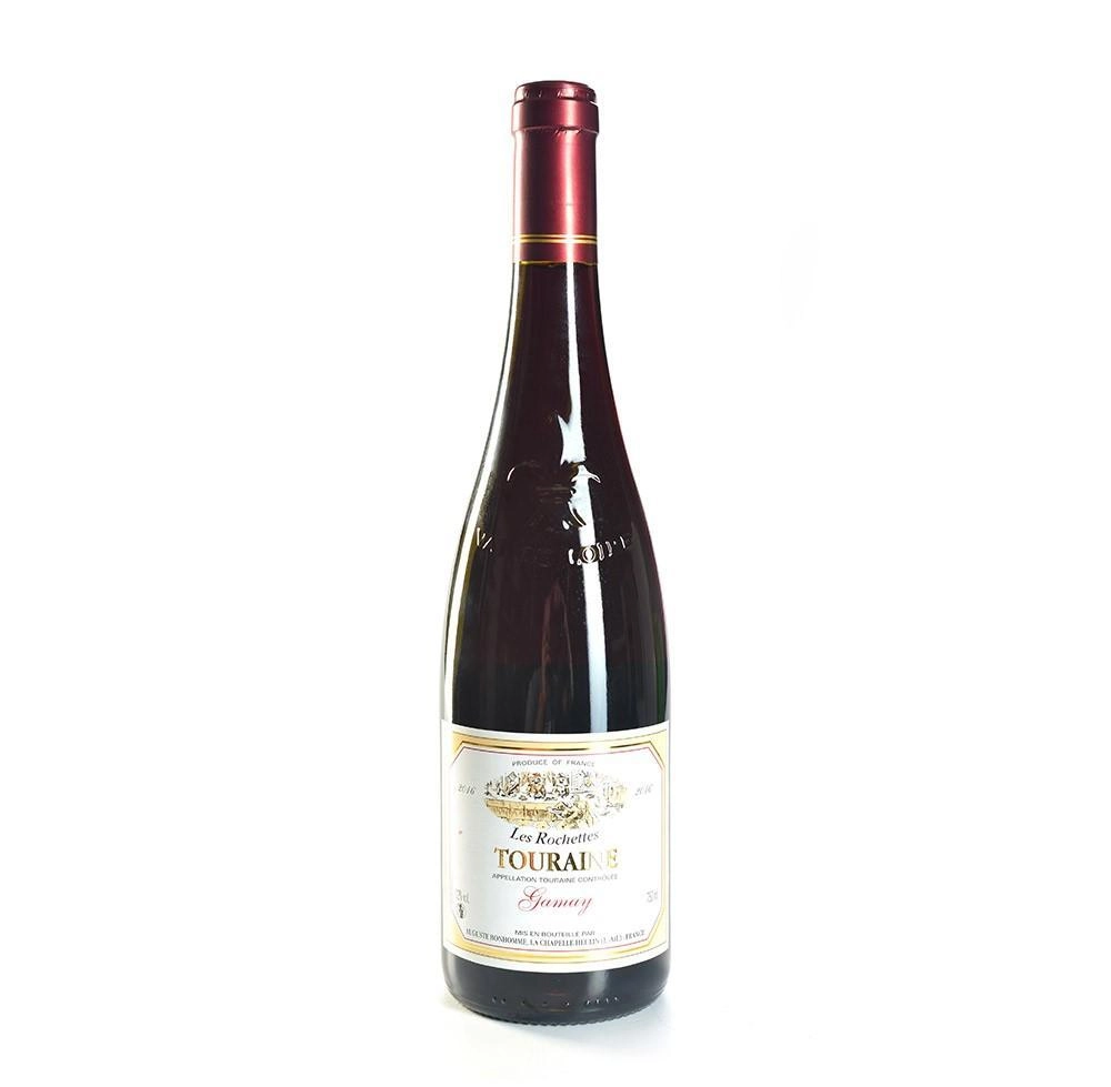 Вино Les Vins Drouet AOC Touraine Gamay Ля Винс Друэ Турин Гамэ  2016 750 мл