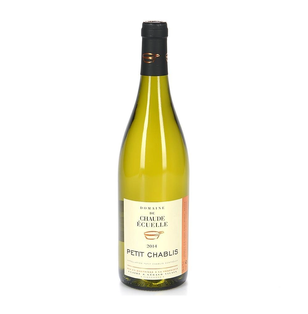 Вино  Domaine de Chaude Ecuelle  AOC Petit Chablis Домен де Шод Экюель Петит Шабли 2023 750 мл