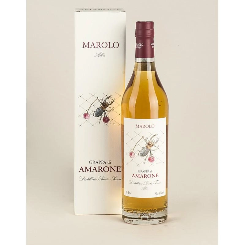 Граппа  Marolo Grappa di Amarone gift box 700 мл
