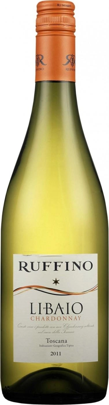 Вино Ruffino Libaio Chardonnay Toscana IGT Руффино Либайо Шардонне Тоскана IGT 2017 750 мл