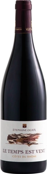 Вино Domaine Michel and Stephane Ogier Cotes du Rhone  Le Temps est Venu gift box  2017 3000 мл