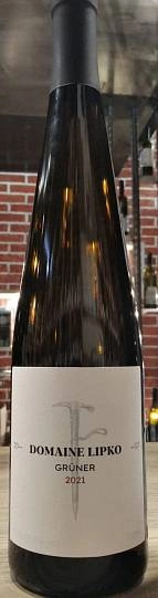 Вино  Domaine Lipko Gruner  Домен Липко  Грюнер 2024 750 мл 13%