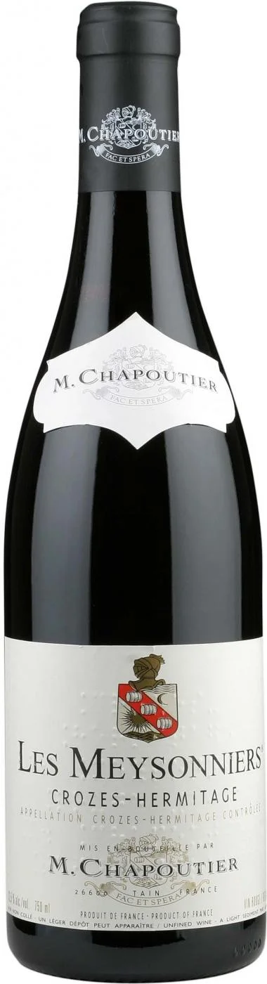 Вино M.Chapoutier Crozes-Hermitage Les Meysonniers AOC М. Шапутье Кроз-Эрмитаж Ле Мейзонье  красное 2017 750 мл