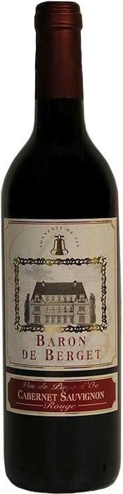 Вино Baron de Berget Cabernet Sauvignon  750 мл