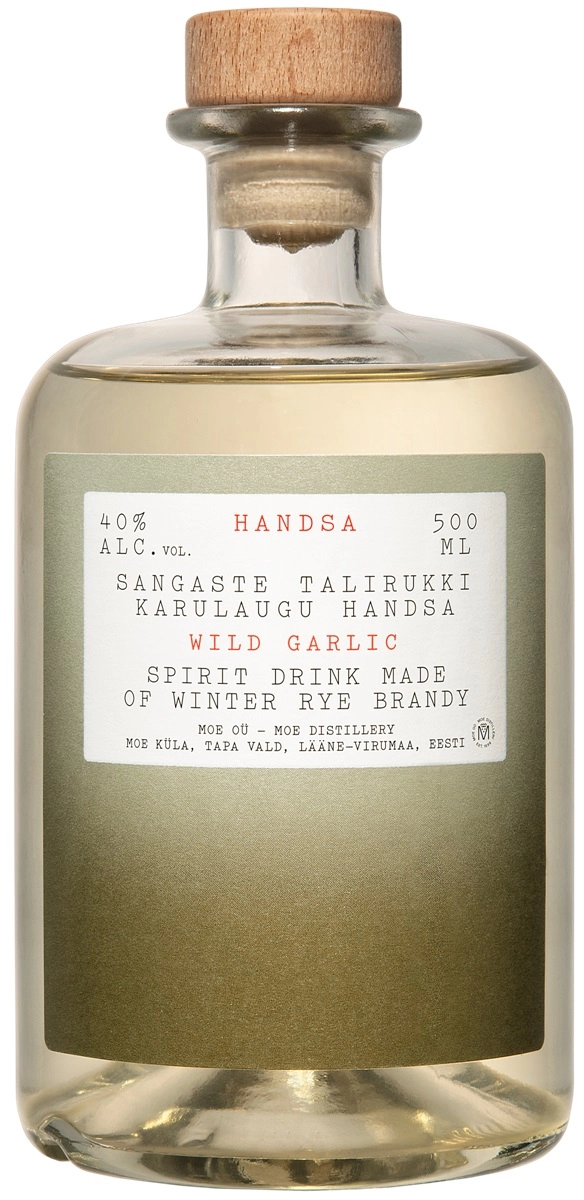 Самогон Handsa   Wild Garlic   Хандса Черемша  500 мл