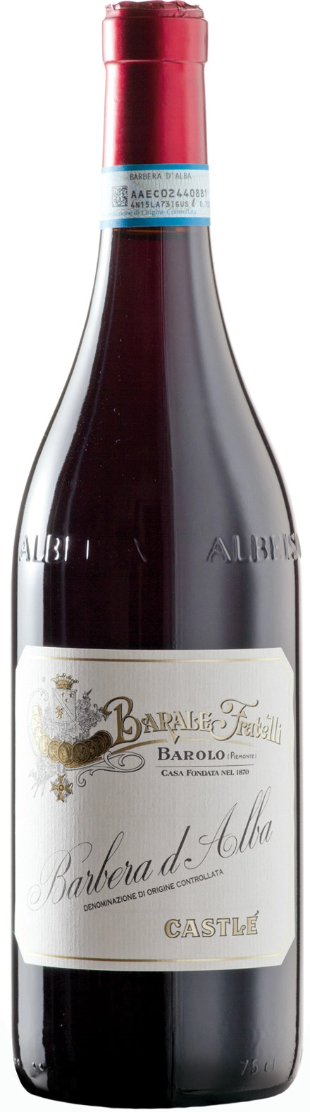 Barale Fratelli, Barbera d'Alba Superiore Castle  Барале Фрателли  Барбера д'Альба Супериоре Кастле  2018  750 мл