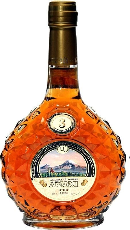 Коньяк армянский Hayasy Armel 3 Years Old  500 мл