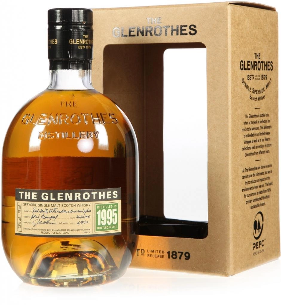 Виски Glenrothes Single Speyside Malt 1995 700 мл